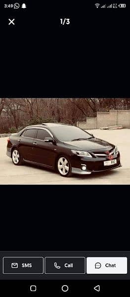 Toyota Corolla 2012 New design bodykits Are available. 2