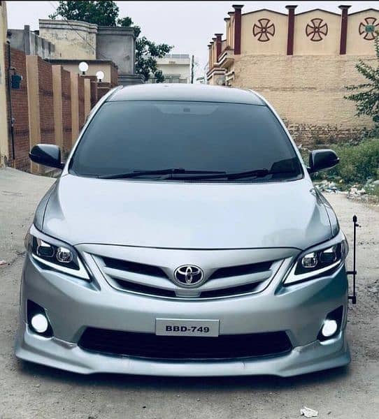 Toyota Corolla 2012 New design bodykits Are available. 3