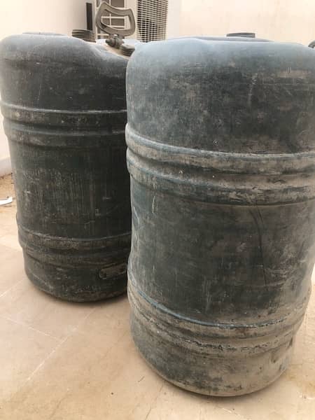 drum plastic storage Tank 100 litre each contact03003645020 1