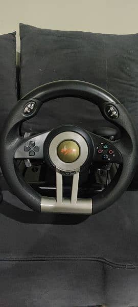 PXN GAMING WHEEL WITH FULL ACCESSORIES 0