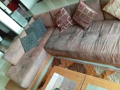 7 seater L shaped sofa