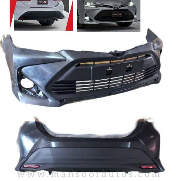 All Cars X Bumpers  Honda ,Toyota,Kia  Front or back Available 1