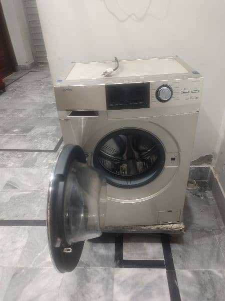 Haier full automatic front door Washing machine 8.5 kg 4