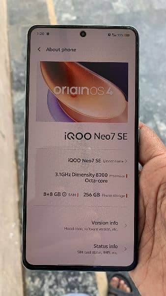 Iqoo neo 7 4