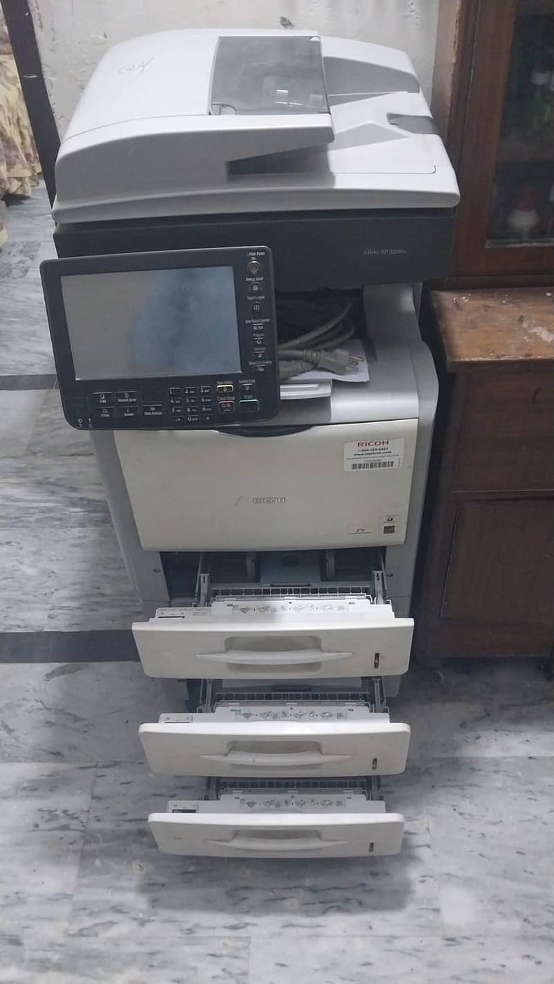 Ricoh Aficio 5200 All in One Photocopier Printer and Scanner Machine 1