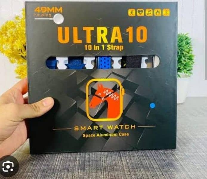 Ultra 10 smart watch new model 10 strap 1