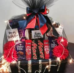 Customized Gift Baskets For Birthdays, Chocolate Box, Bouquet, Cakes