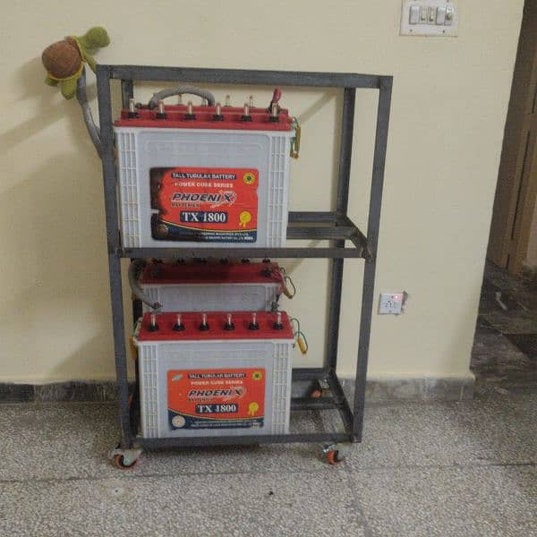 BATTERY STAND/RACK 13