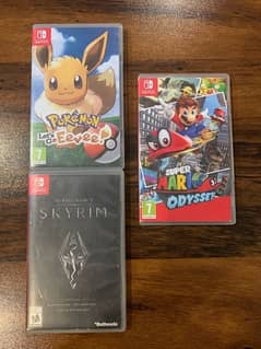 nintendo switch games pokemon mario