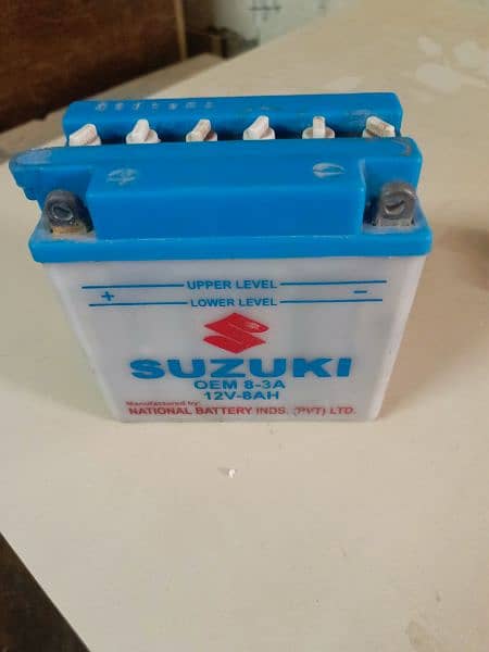 i am selling suzuki 150 indicator r battery 3