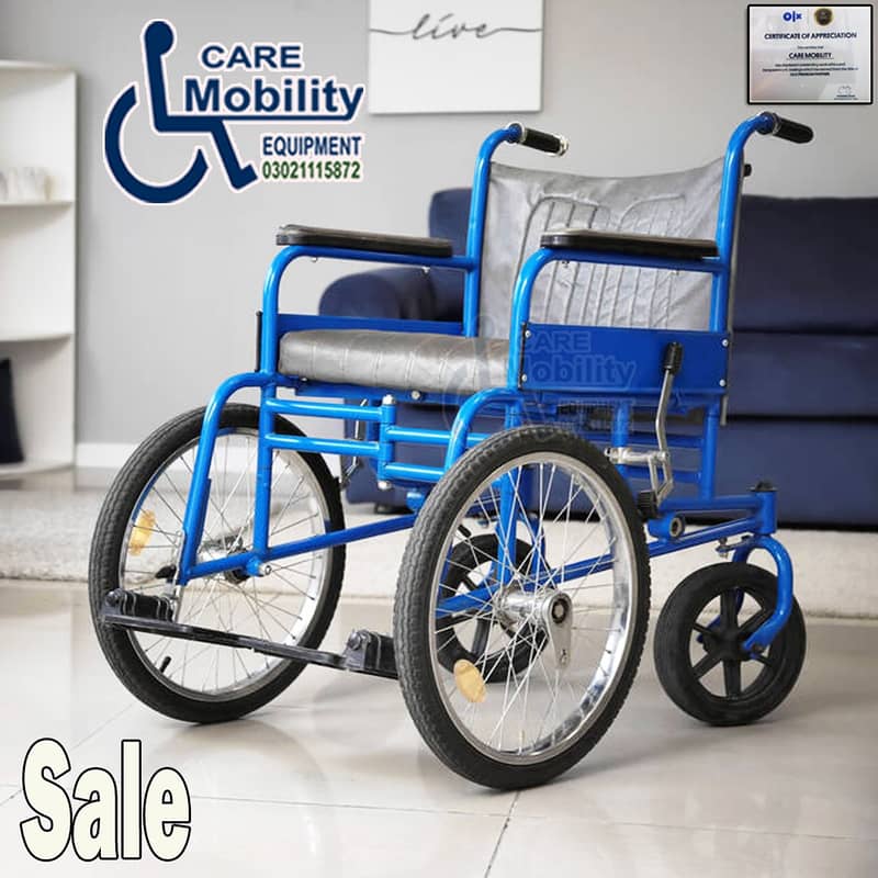 USA Imported Folding Wheelchair paralyzed patient Wheelchair 11