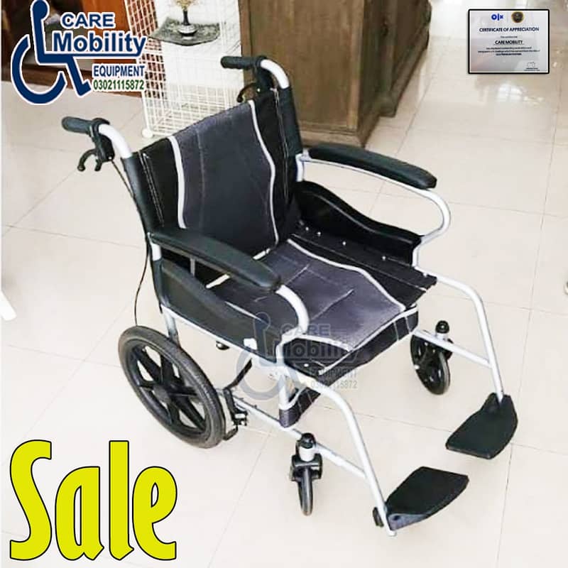 USA Imported Folding Wheelchair paralyzed patient Wheelchair 16