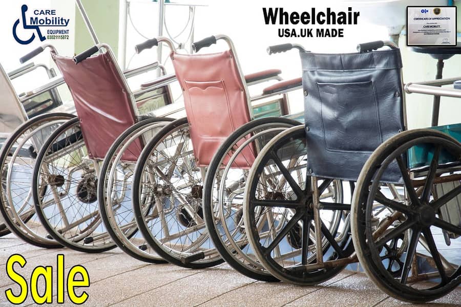 Medical Wheelchair/Folding Wheelchair/UK Import Patient Wheelchair 0