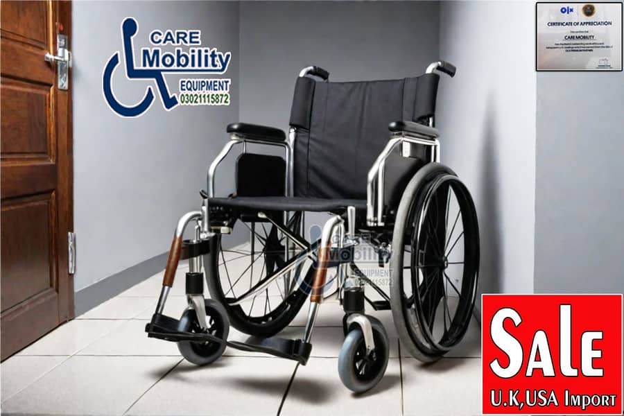 Medical Wheelchair/Folding Wheelchair/UK Import Patient Wheelchair 14
