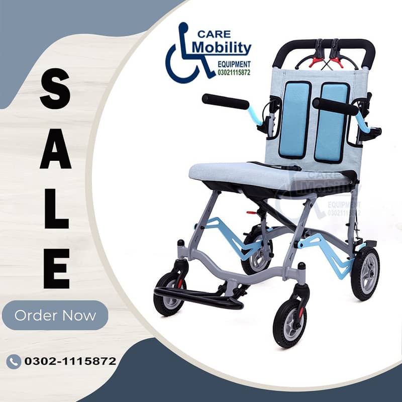 Medical Wheelchair/Folding Wheelchair/UK Import Patient Wheelchair 16