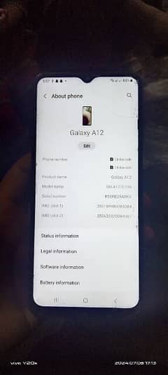 Samsung A10 s 10/10 condition