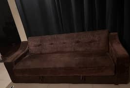 chocolate color sofa bed