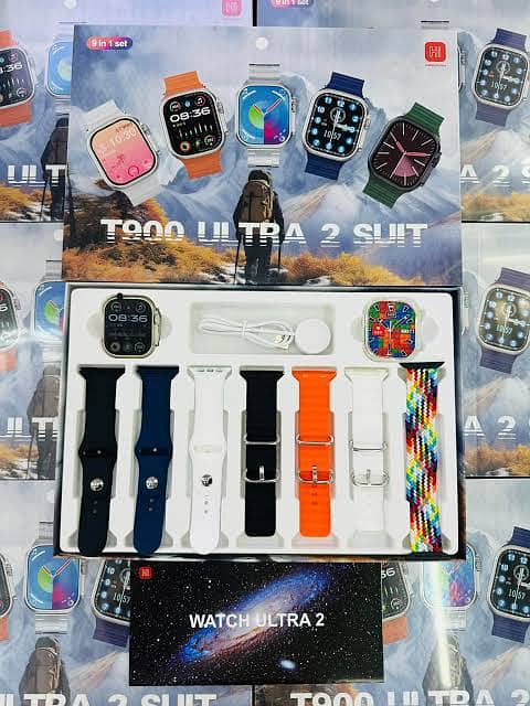 Different Smart Watches Crown 10+1 Smart Watch T900 Ultra I9 Pro Max 19