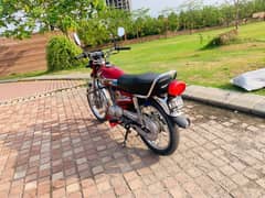 Honda CG 125 2021 Excelent condition 2023 Registered .