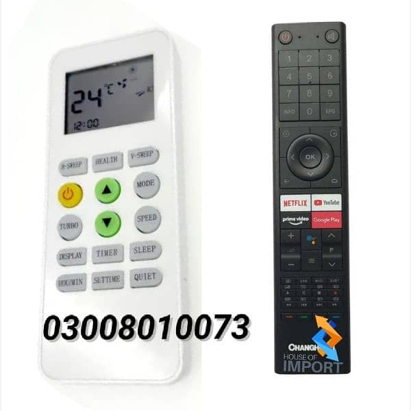Remote Control | TV | LCD | LED | Ac DC Inverter | 03008010073 0