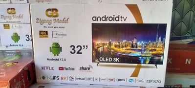 Dabba pack Samsung 32" Andriod Smart led tv