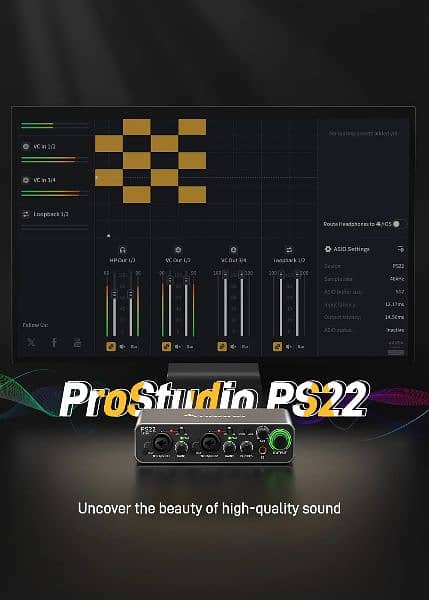 Maono Dual channel Audio Interface, sound card 5