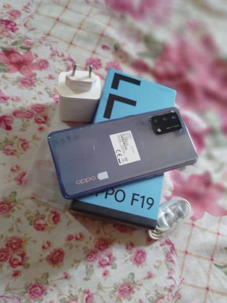 Oppo F19 (6x128) complete Box 17