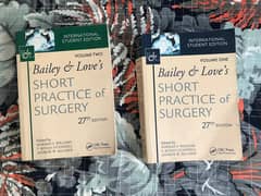 Bailey & Love's Short Practice of Surgery - 27th Edition