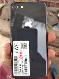 I phone 8 non pta 256/GB but sim waking 1 month 10/10 condition