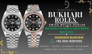 Bukhari Rolex Old Name in Dealing New Old Gold Used vintages Watches.