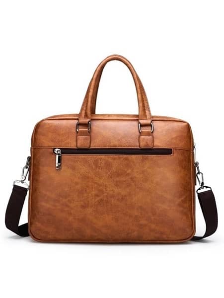 Jeep Bags | Stylish Jeep Buluo Laptop  15 Inch Laptop | Color: Brown | 4