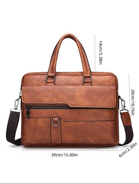 Jeep Bags | Stylish Jeep Buluo Laptop  15 Inch Laptop | Color: Brown | 5