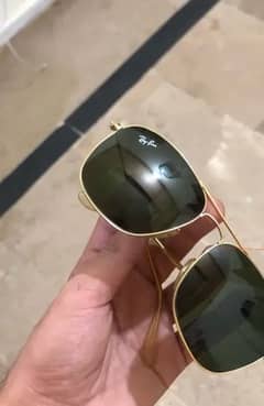 original Ray ban gold plated sunglasses