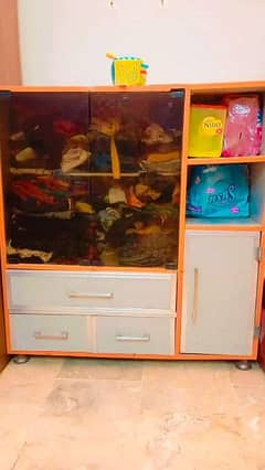 kids wooden wardrobe