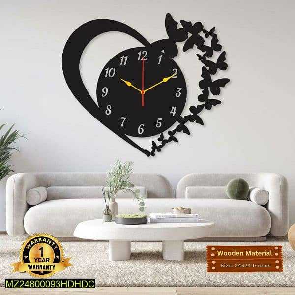 heart Wall Clock 1
