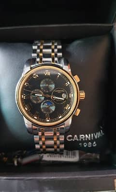 Carnival WATCH AUTOMATIC / STEEL/ SEIKO/branded