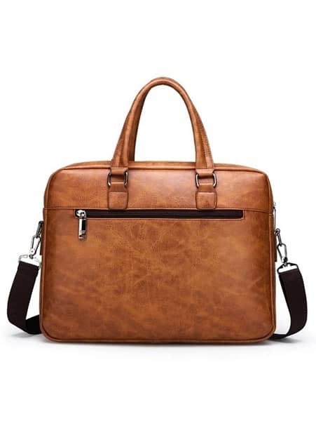 Jeep Bags | Stylish Jeep Buluo Bag 15 Inch Laptop | Color: Brown | 4