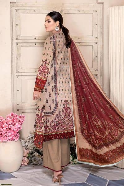 women's unstitched lawn embroidered 1