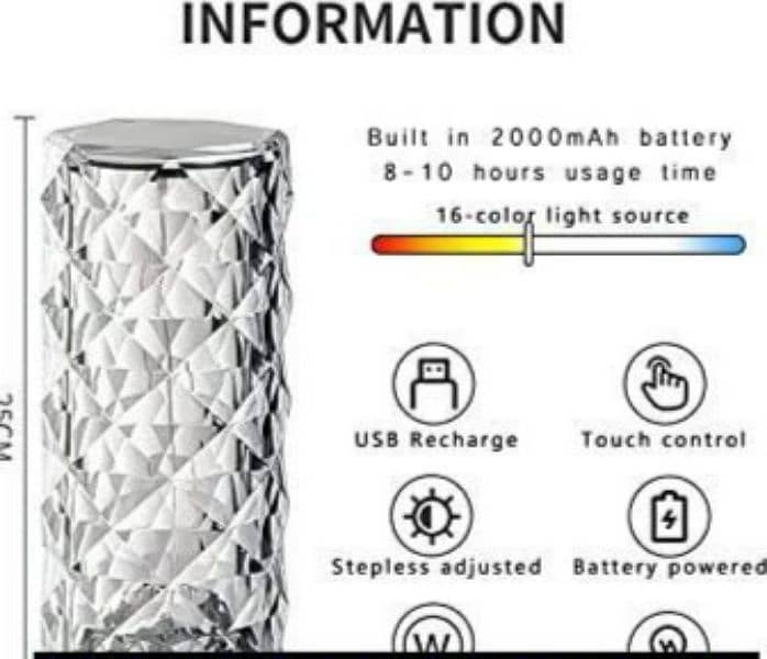 RECHARGEABLE DIAMOND CRYSTAL 1