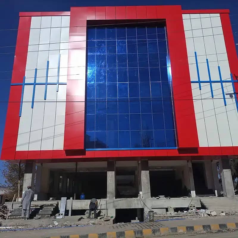 Aluminium Cladding,Glass Ceiling & Sign Board 10