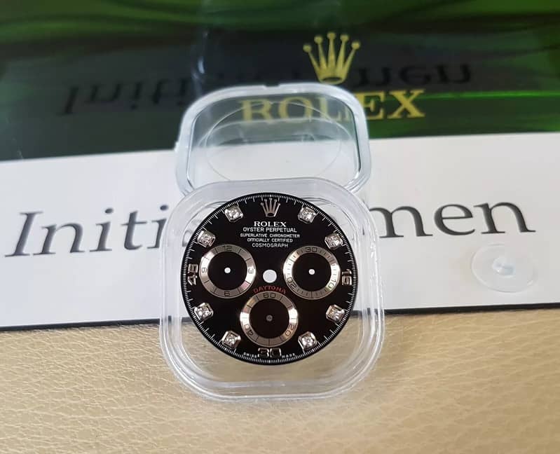 Rolex Daytona black DIAMOND white gold DIAL for 116509 / 116519LN 0