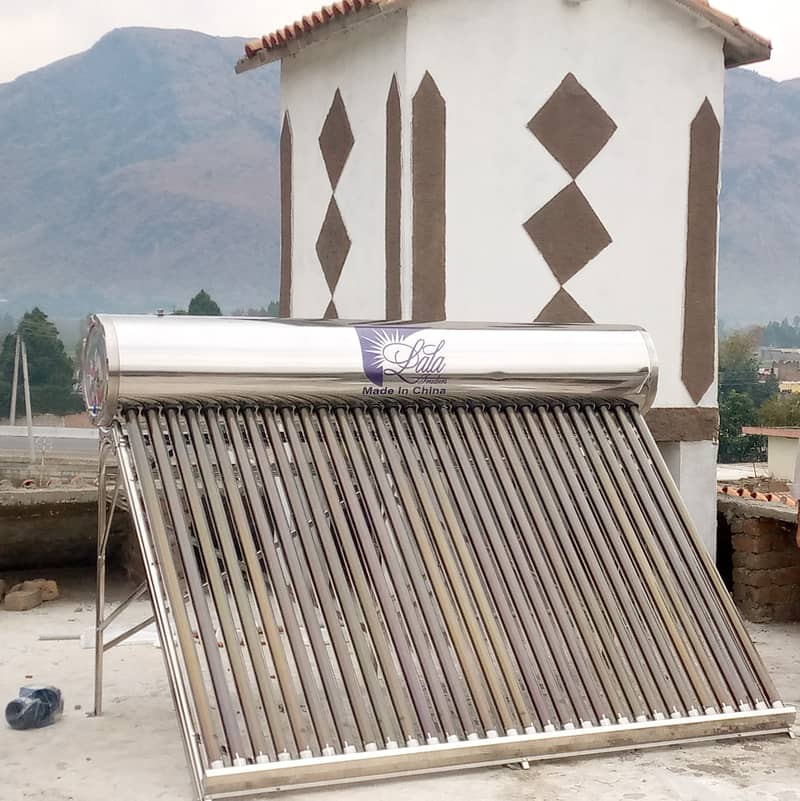 Solar Geyser, FREE Hot water From SUN 24/7, Delivery All Pakistan,New 1