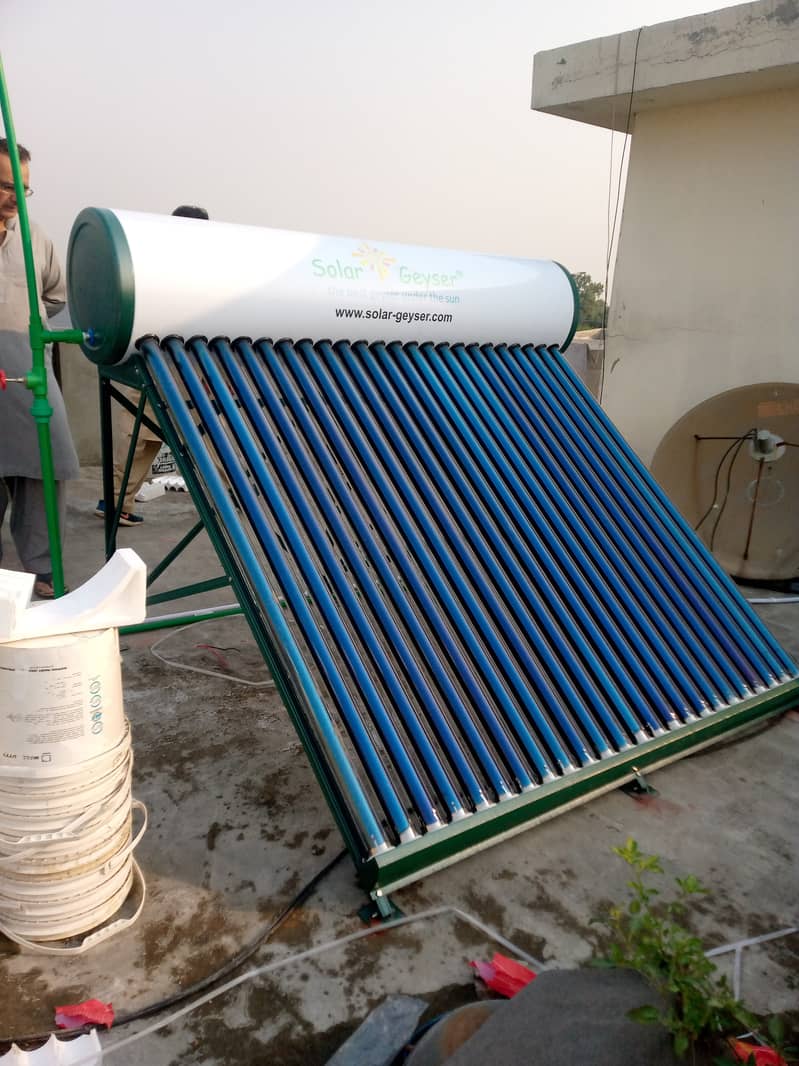 Solar Geyser, FREE Hot water From SUN 24/7, Delivery All Pakistan,New 6