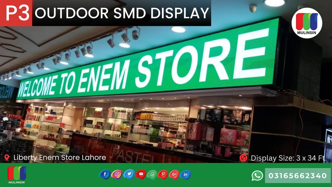 SMD Screen Dealer in Pakistan |Outdoor LED Display| Indoor LED Display 12