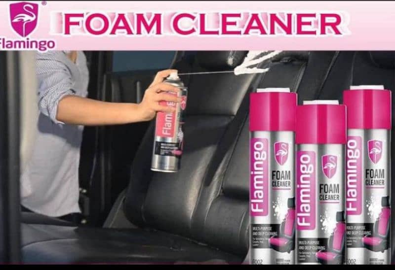 Flamingo car foam cleaner 1