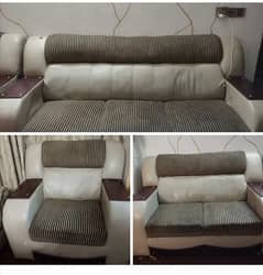 sofa set is available on good condition