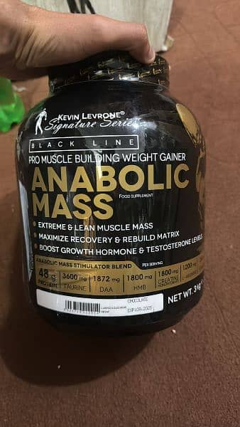 Anbolic mass 7 kg 21000 + 3 kg 11000 1