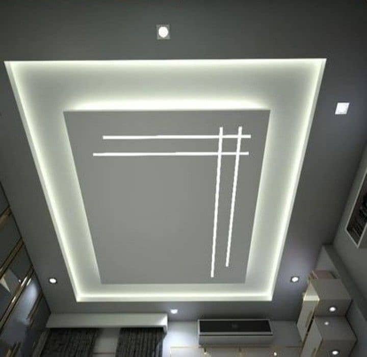 false ceiling/pop ceiling/Gypsum Panel Ceiling/pvc ceiling/renovation 2