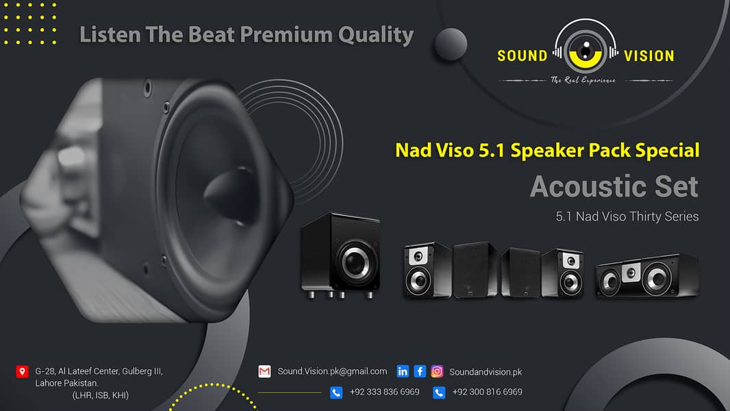 Nad Viso 5.1 Speaker Pack Special 0