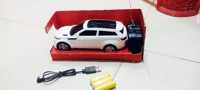 R/C car with battery charging